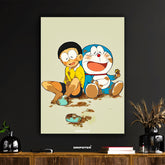 Doraemon & Nobita Muddy Friends Poster